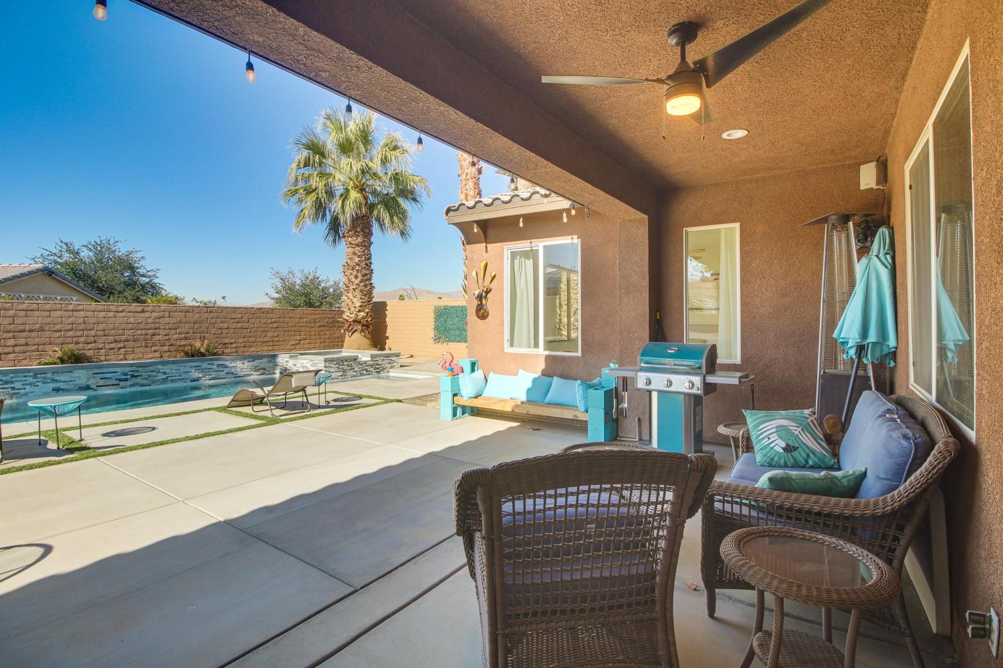 Indio Oasis With Heated Saltwater Pool And Hot Tub! Villa Exterior photo