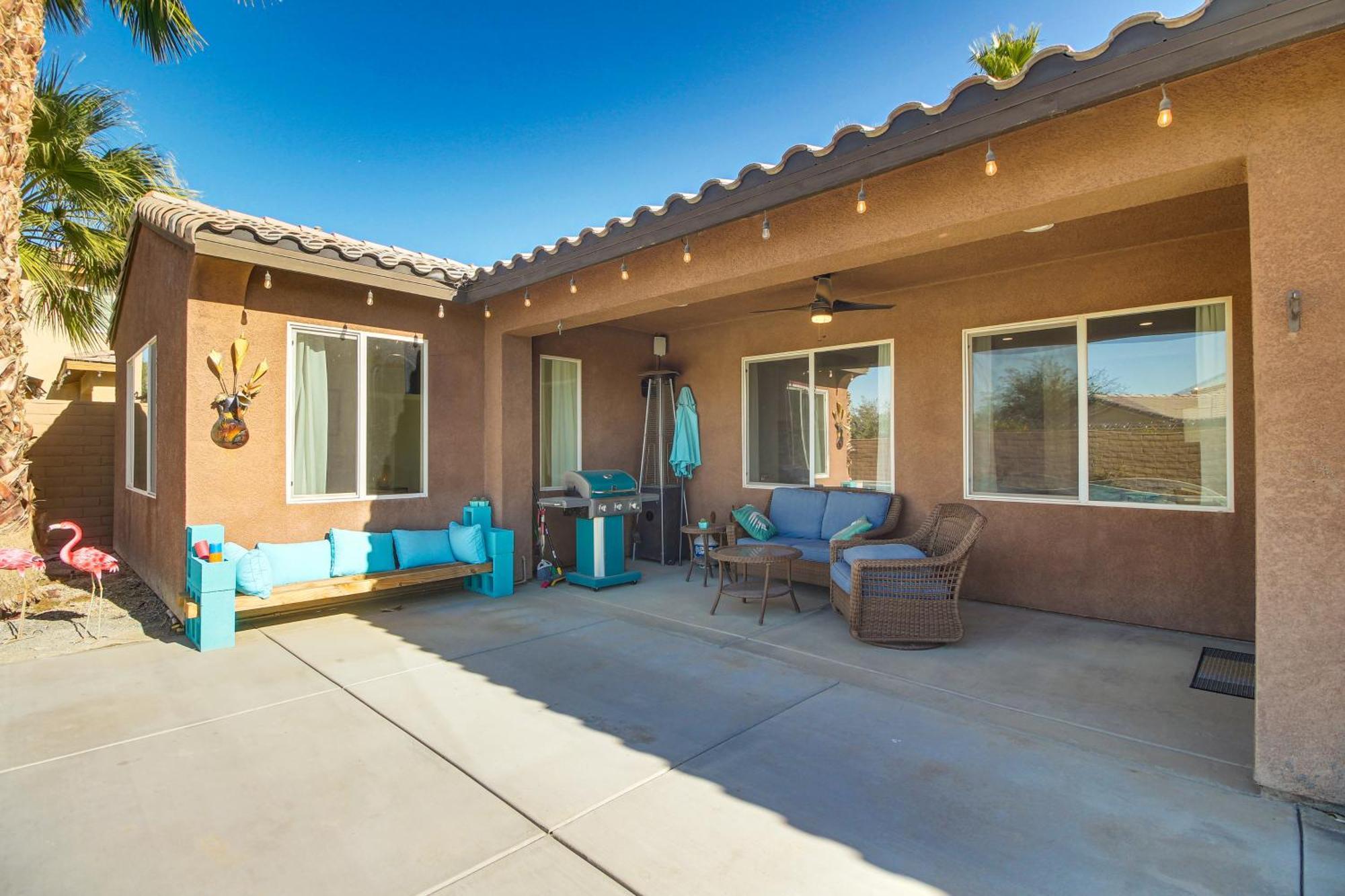 Indio Oasis With Heated Saltwater Pool And Hot Tub! Villa Exterior photo